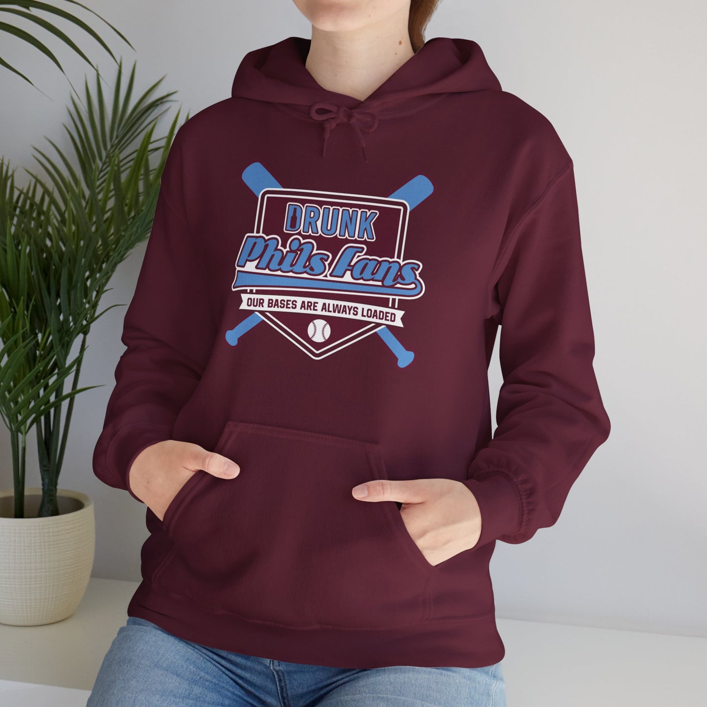 DPF Crossed Bats Hooded Sweatshirt