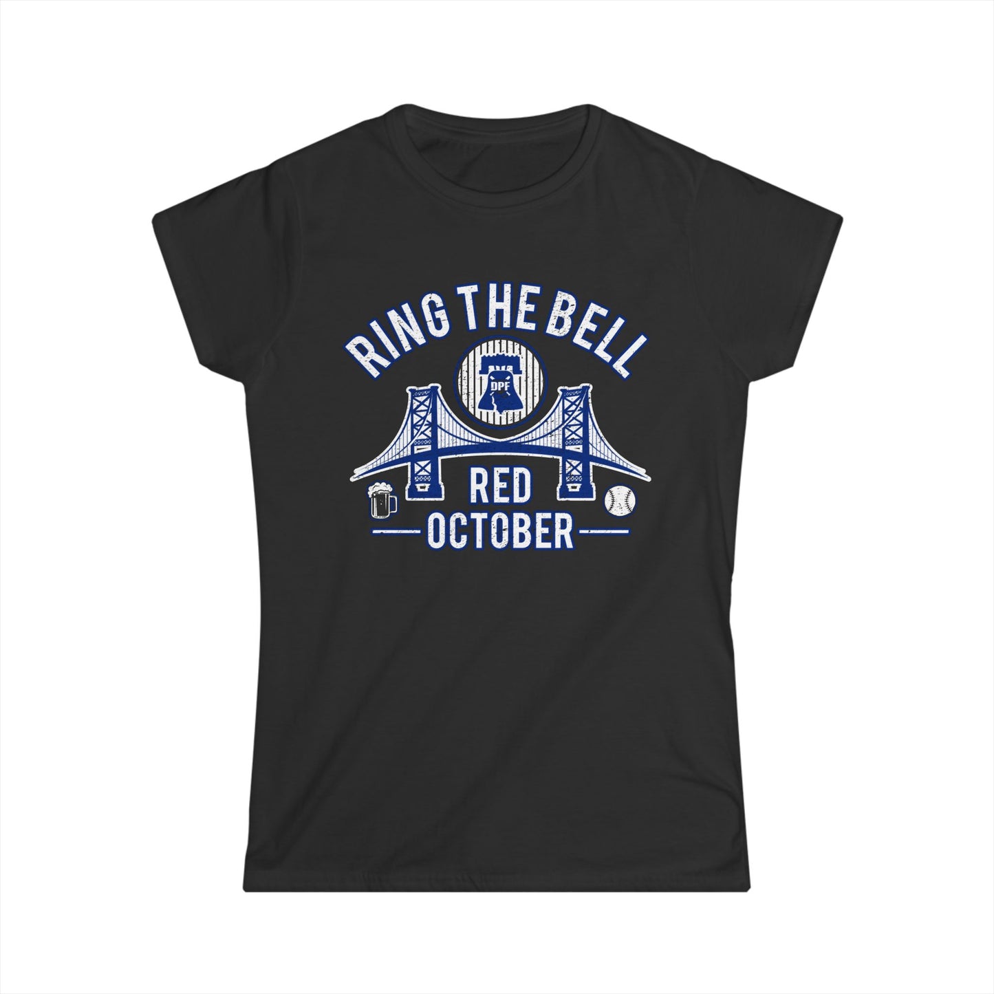 DPF Women's Vintage Red October Softstyle Tee