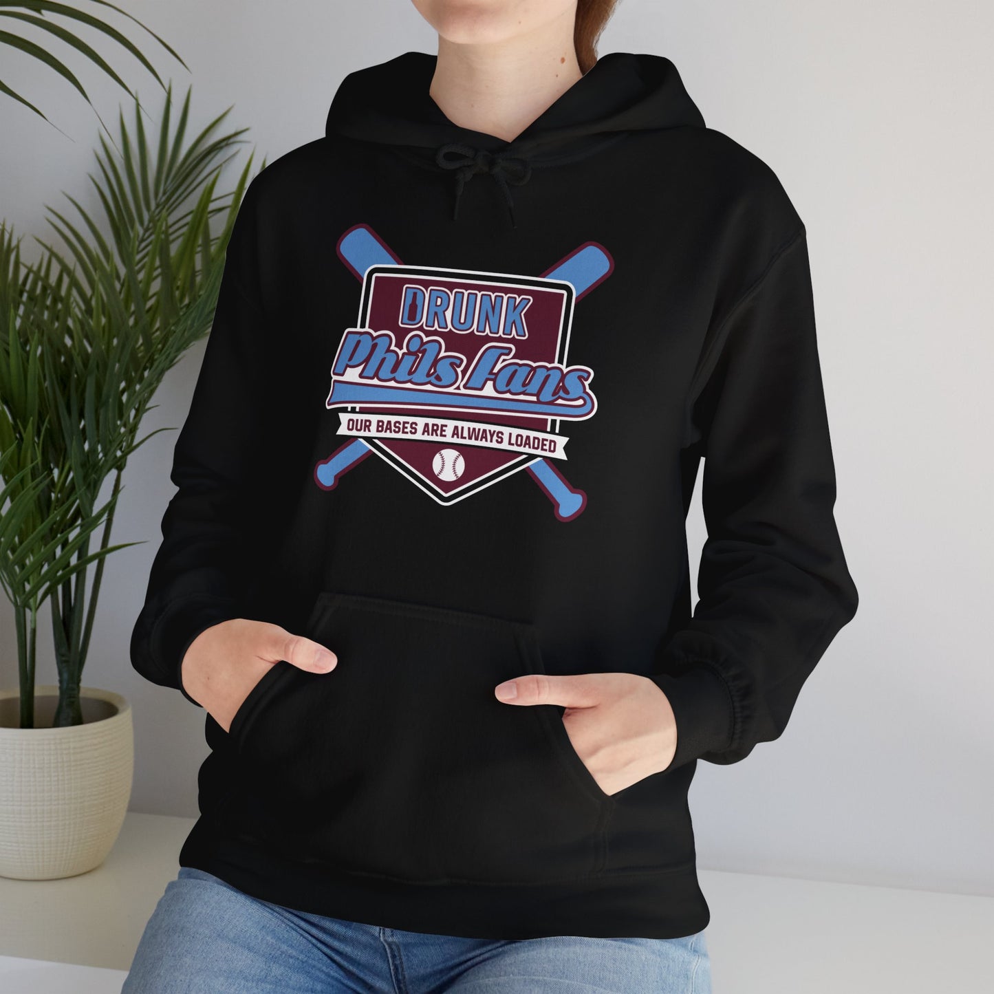 DPF Crossed Bats Hooded Sweatshirt