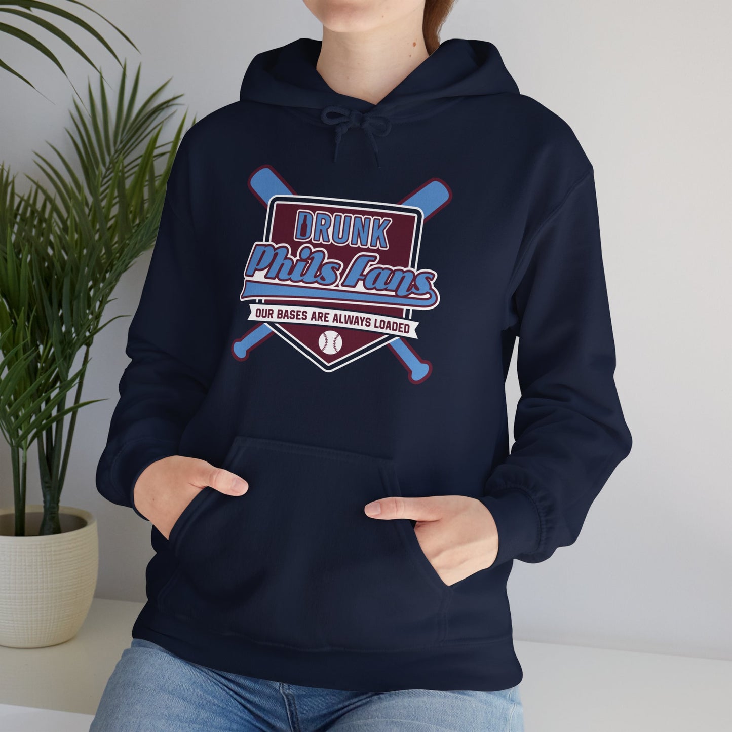 DPF Crossed Bats Hooded Sweatshirt