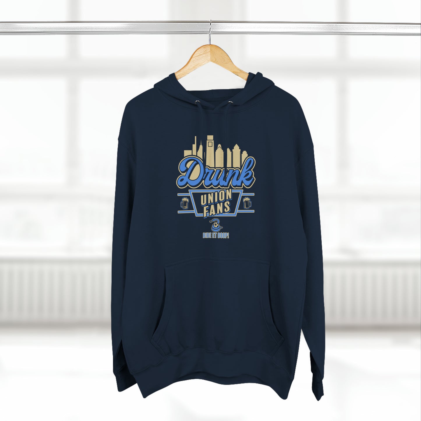 Drunk Union Fans Three-Panel Fleece Hoodie
