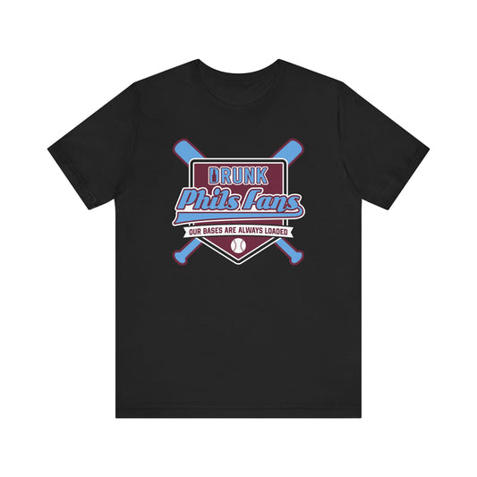 "CY"-Juan Walker Drunk Phils Fans Crossed Bat Tee
