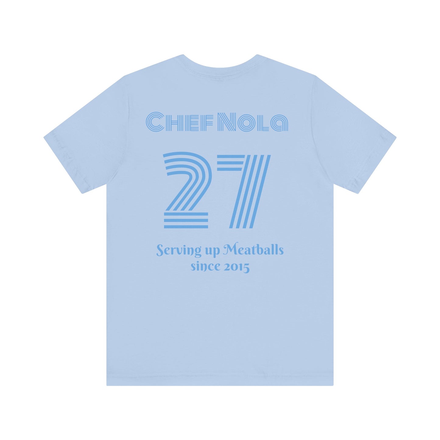Chef Nola Drunk Phils Fans Crossed Bat Tee
