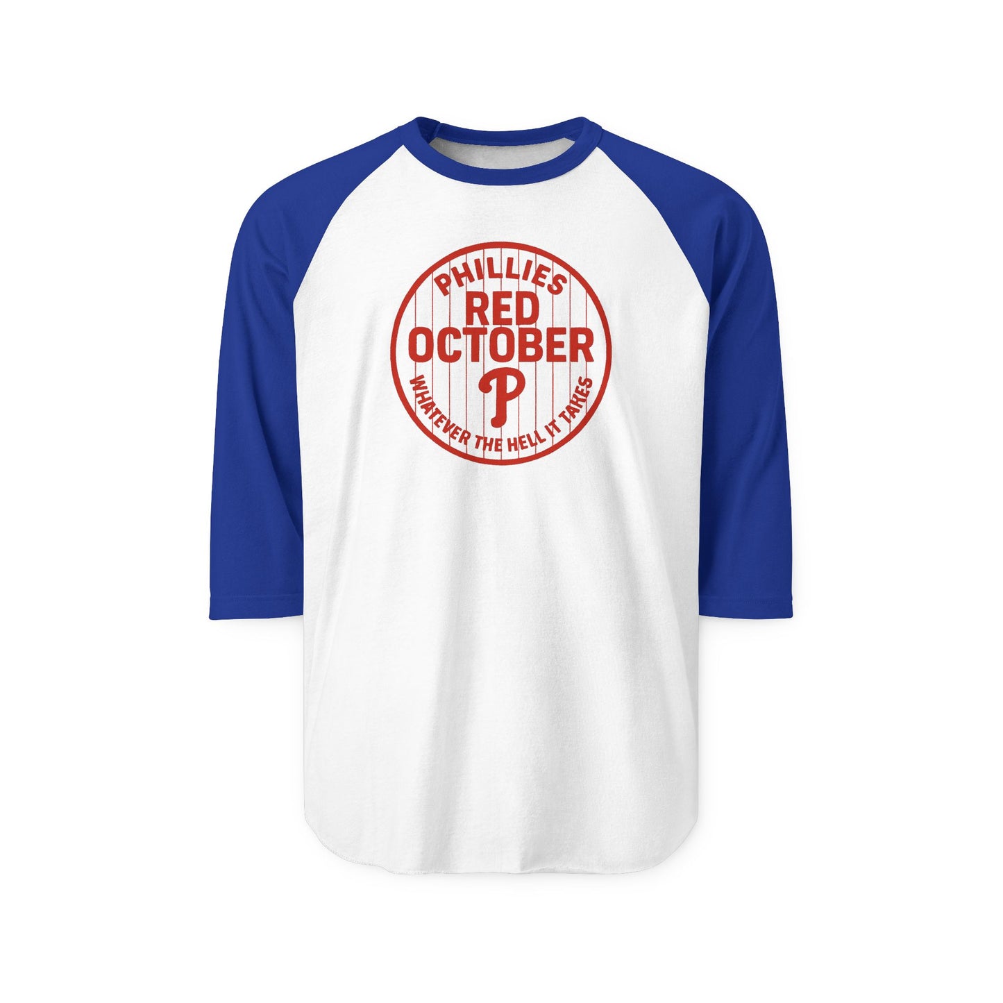 Whatever the Hell It Takes DPF Red October Raglan Shirt