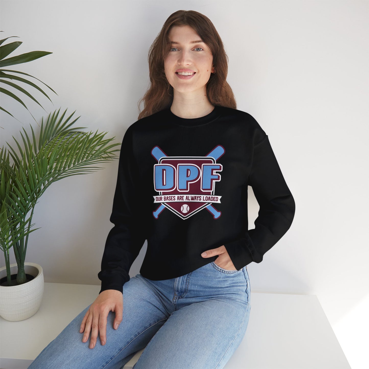 DPF Initials Crewneck Sweatshirt