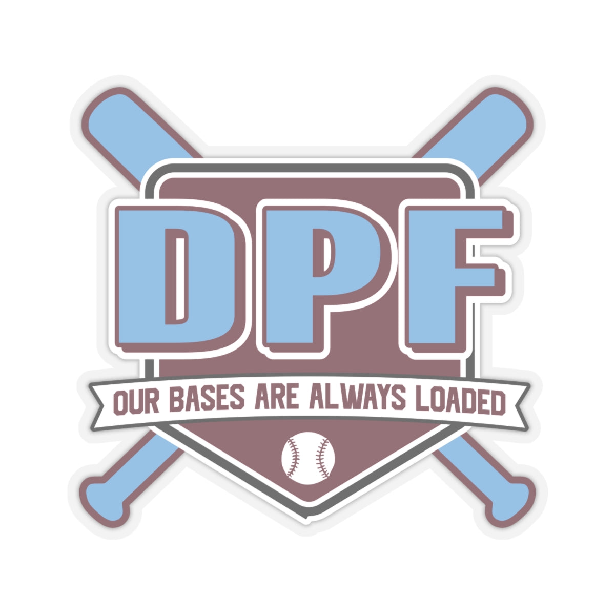 DPF Initials Stickers
