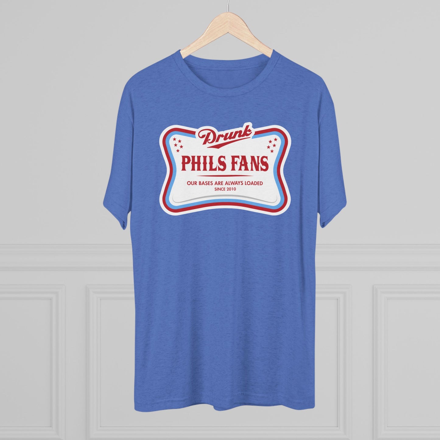 Drunk Phillies Fans Crew Tee, Unisex Sports Shirt, Baseball Game Apparel, Fun Fan Gear, Perfect for Gameday Parties