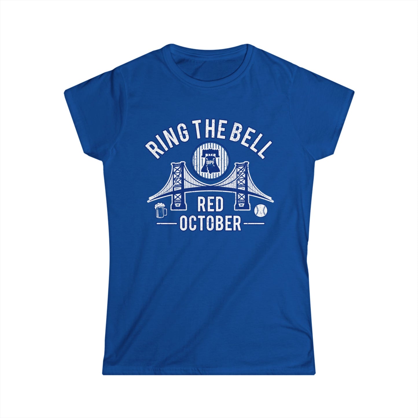 DPF Women's Vintage Red October Softstyle Tee