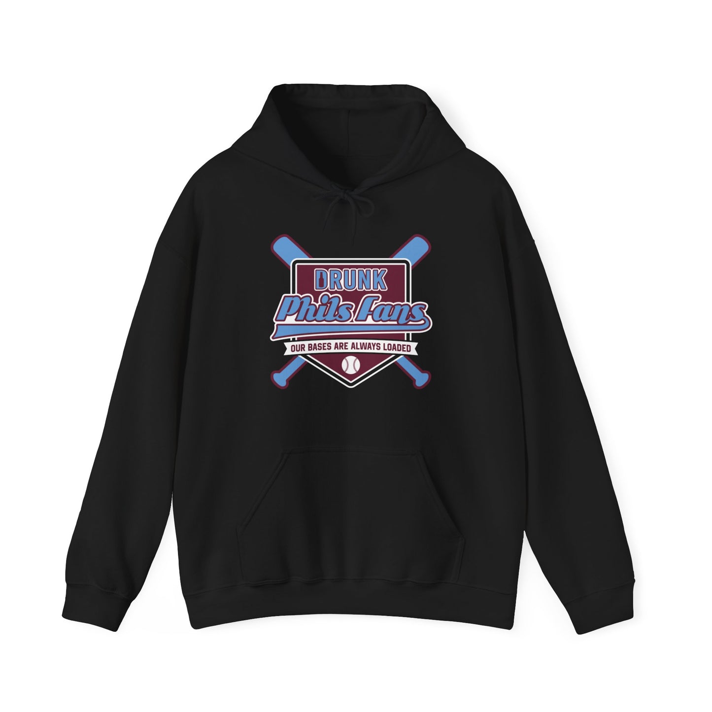 DPF Crossed Bats Hooded Sweatshirt