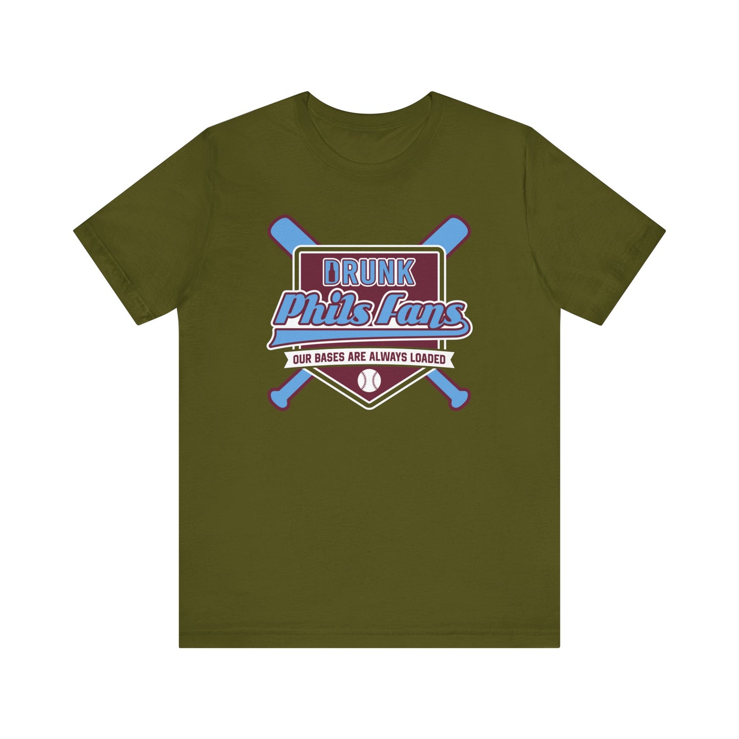 Chef Nola Drunk Phils Fans Crossed Bat Tee