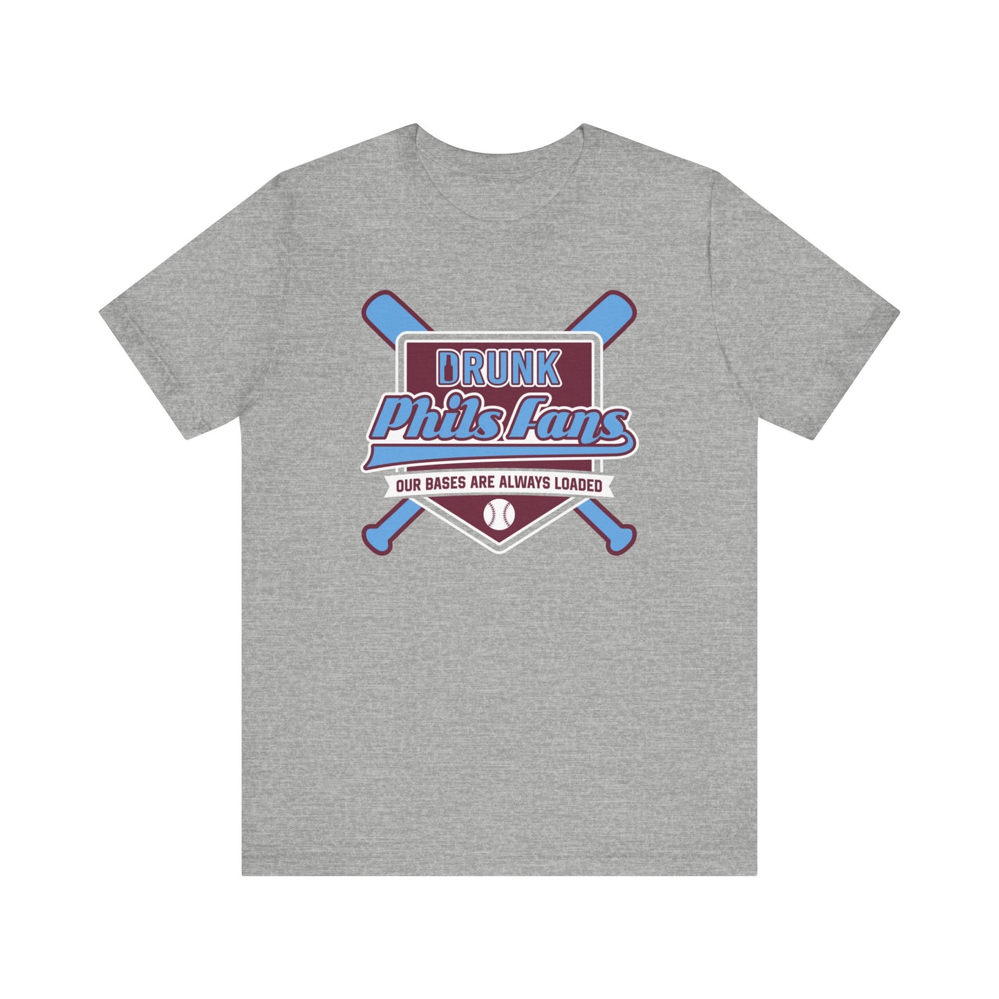 Chef Nola Drunk Phils Fans Crossed Bat Tee