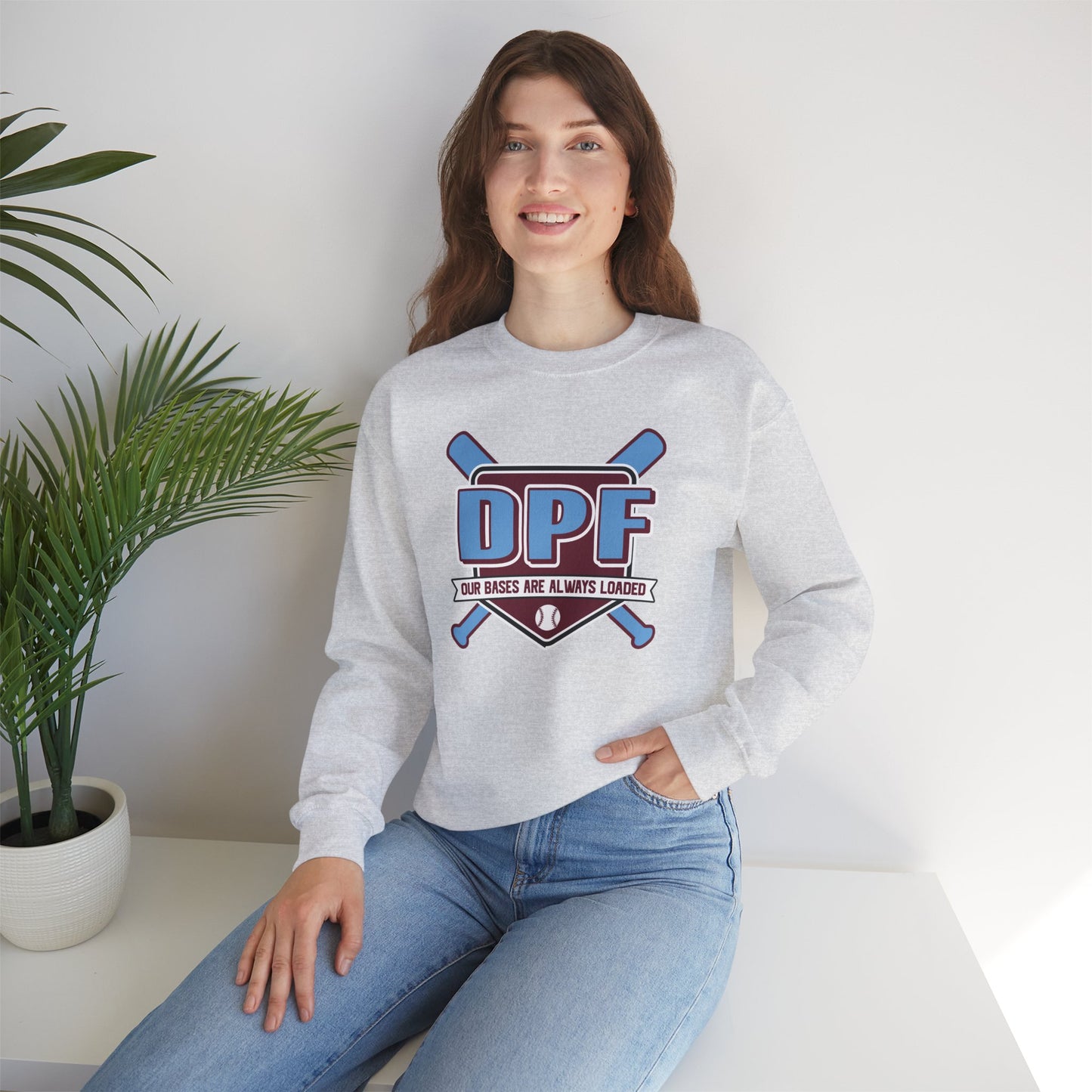 DPF Initials Crewneck Sweatshirt