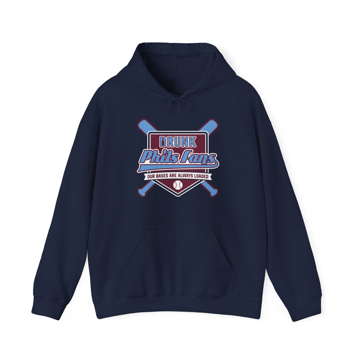 DPF Crossed Bats Hooded Sweatshirt