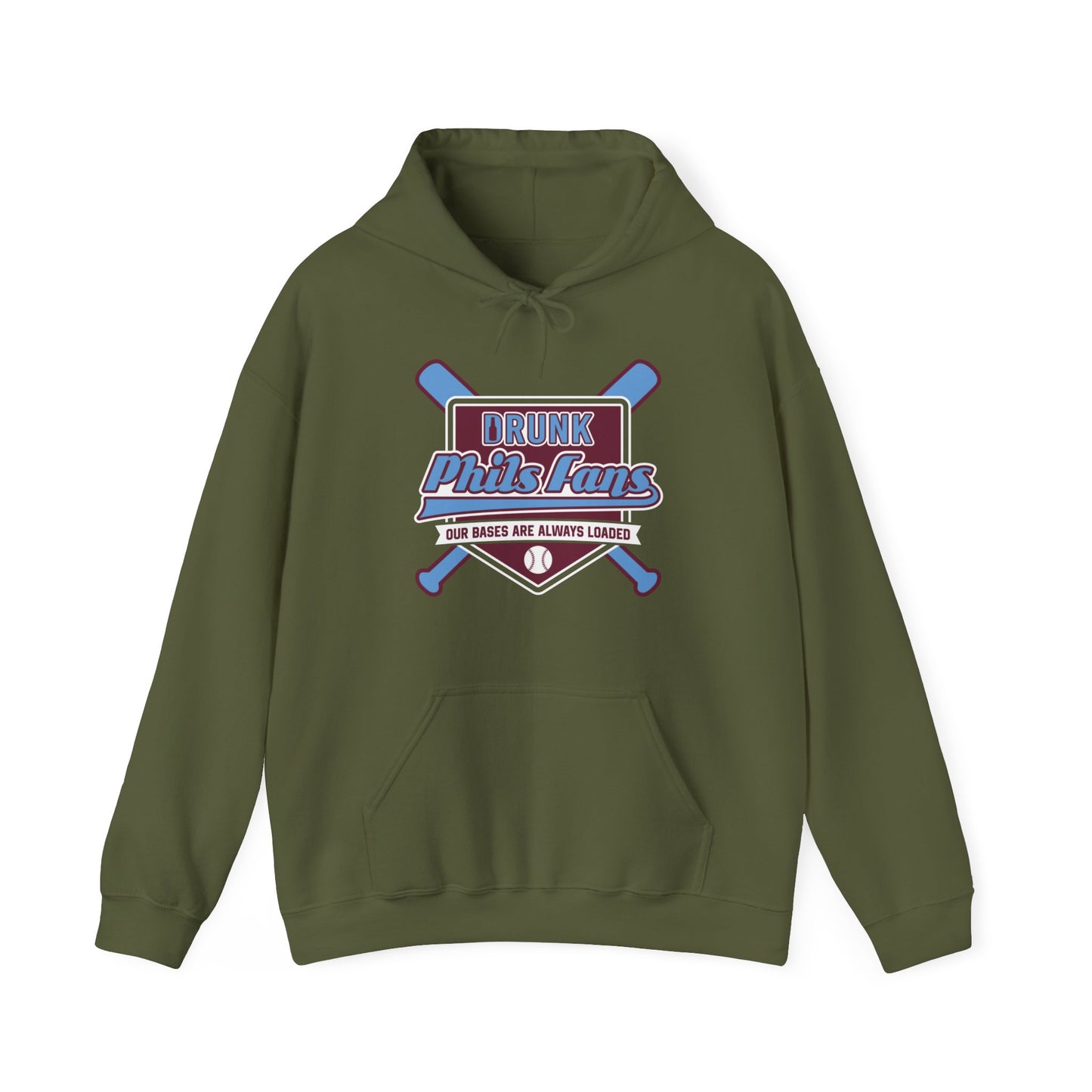 DPF Crossed Bats Hooded Sweatshirt