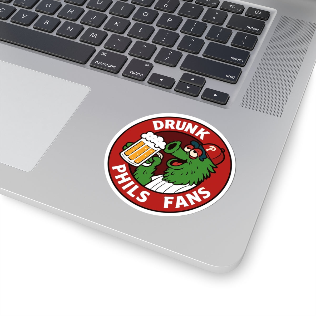 Drunk-natic Phils Fans Kiss-Cut Stickers | Fun Sports Decals, Baseball Team Sticker, Sports Party Decor