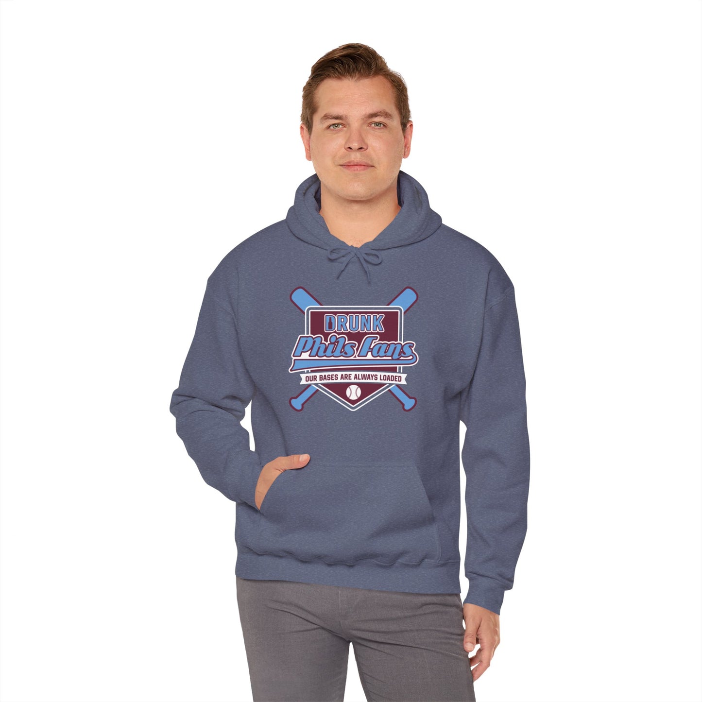 DPF Crossed Bats Hooded Sweatshirt