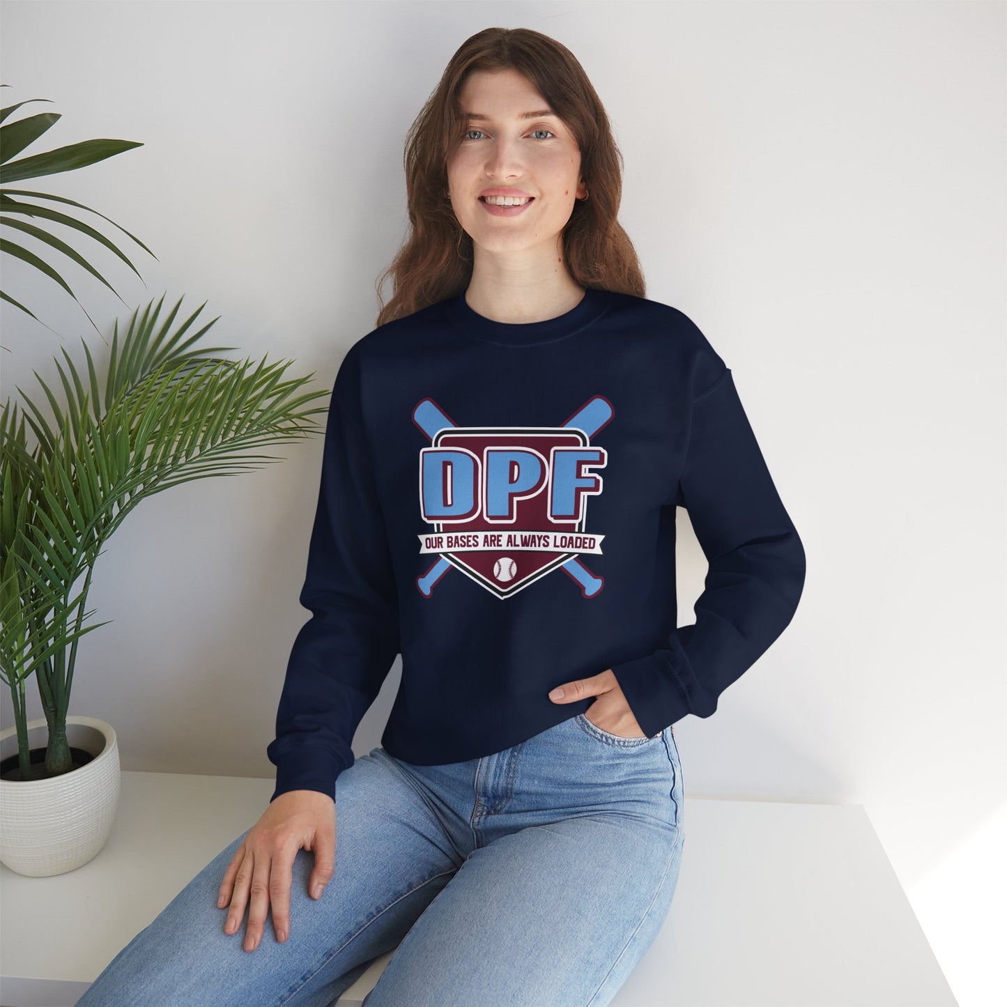 DPF Initials Crewneck Sweatshirt