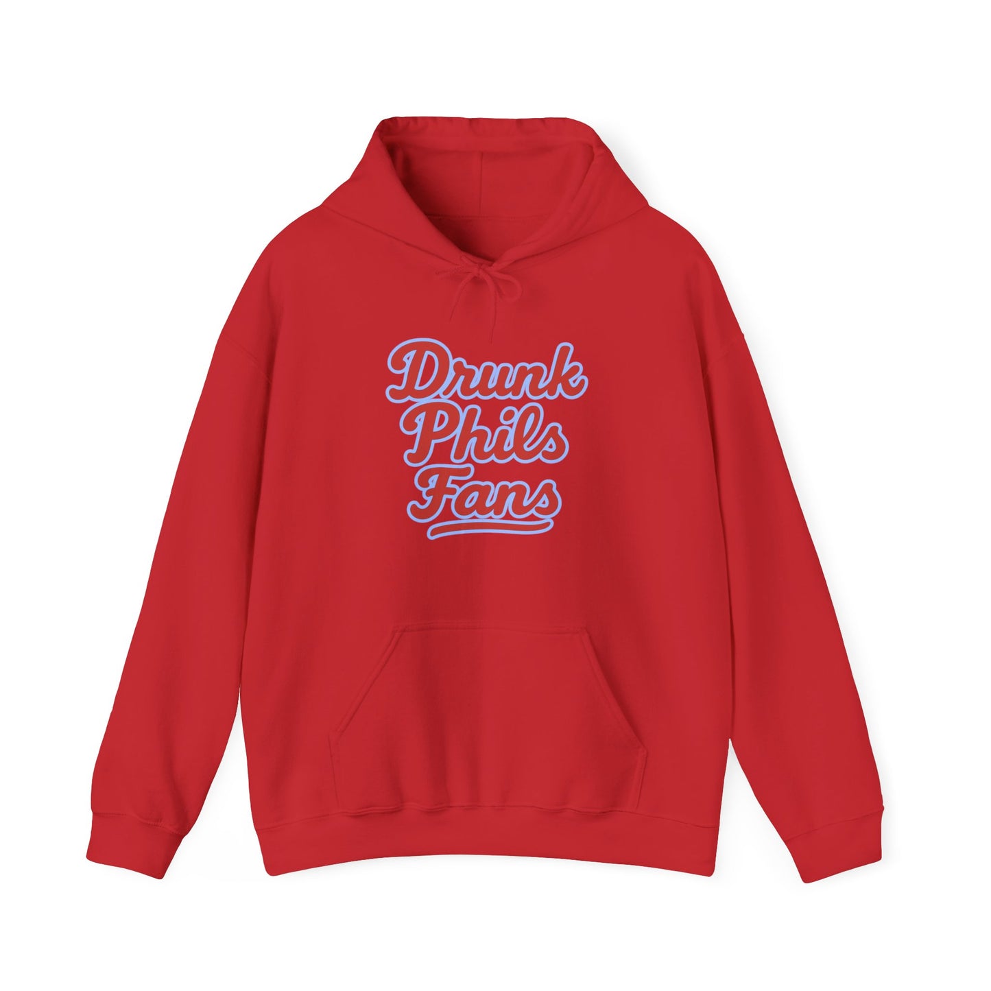 Drunk Phils Fans Script Hoodie