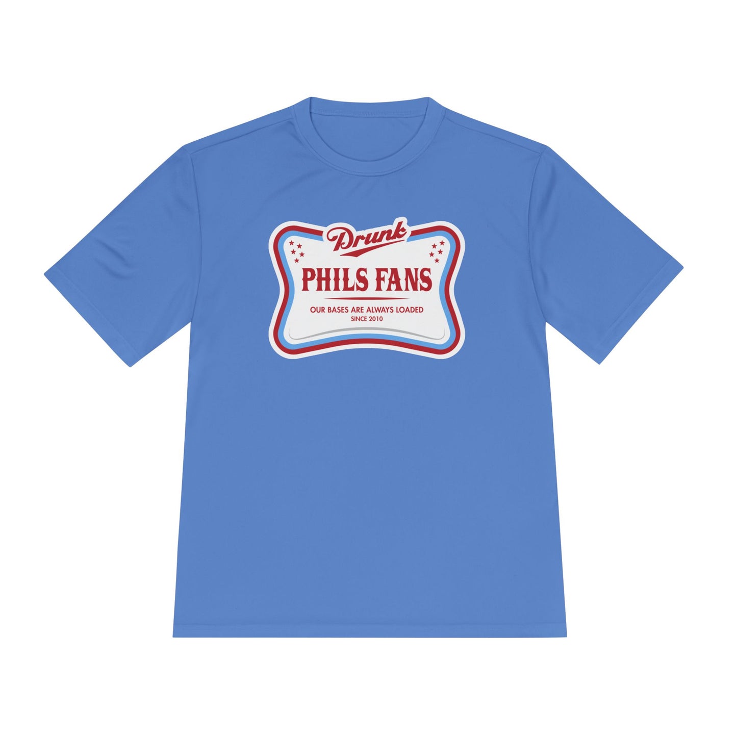 Vintage Sports Fan Tee - Drunk PHILS FANS - Perfect Gift for Gamers, Tailgating, Baseball Games, Father's Day, and Summer Fun