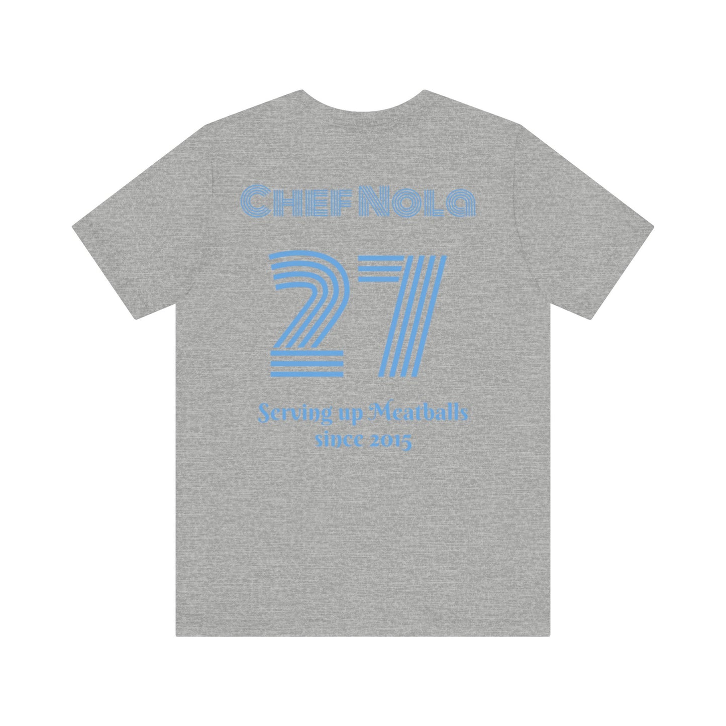 Chef Nola Drunk Phils Fans Crossed Bat Tee