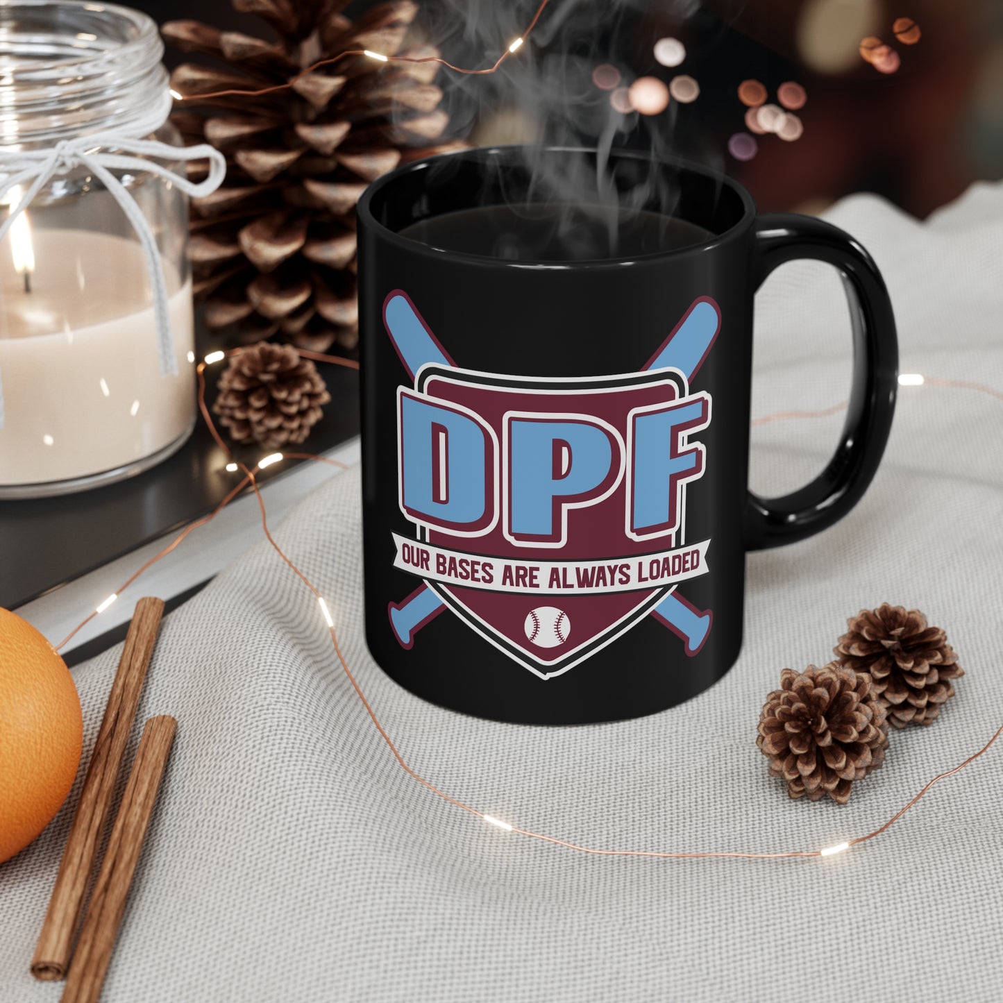 DPF 11oz Black Mug