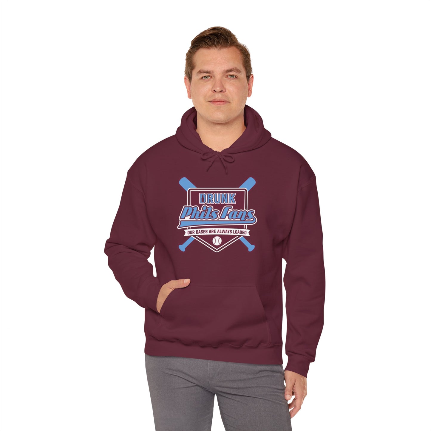 DPF Crossed Bats Hooded Sweatshirt