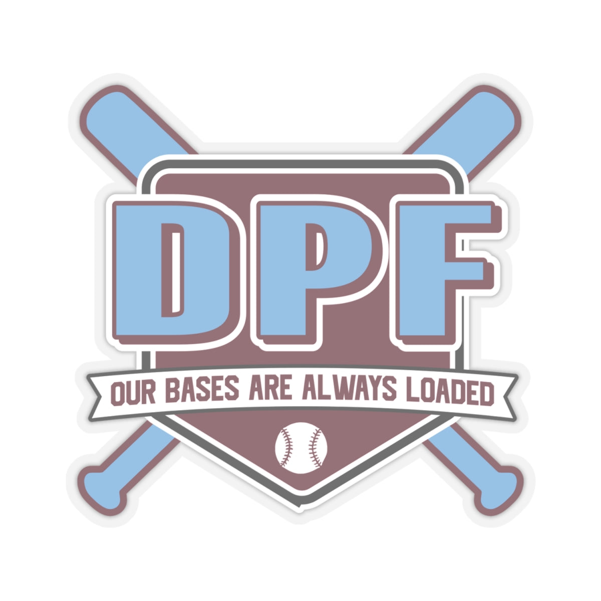 DPF Initials Stickers