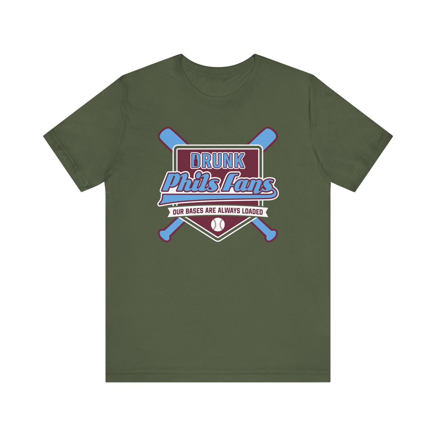 "CY"-Juan Walker Drunk Phils Fans Crossed Bat Tee