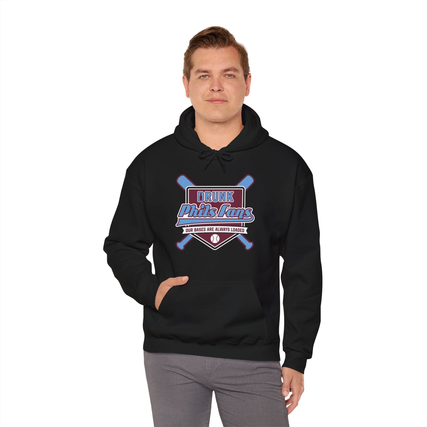 DPF Crossed Bats Hooded Sweatshirt