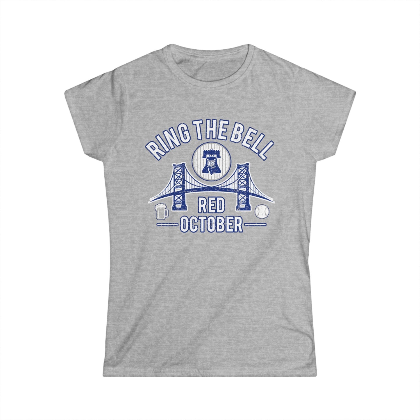 DPF Women's Vintage Red October Softstyle Tee