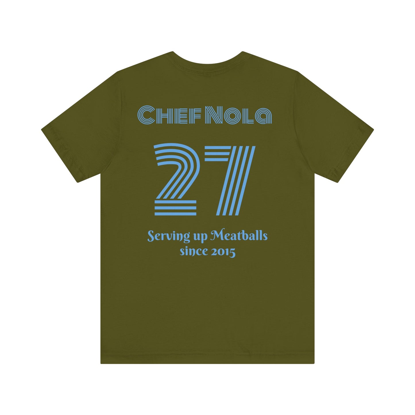 Chef Nola Drunk Phils Fans Crossed Bat Tee