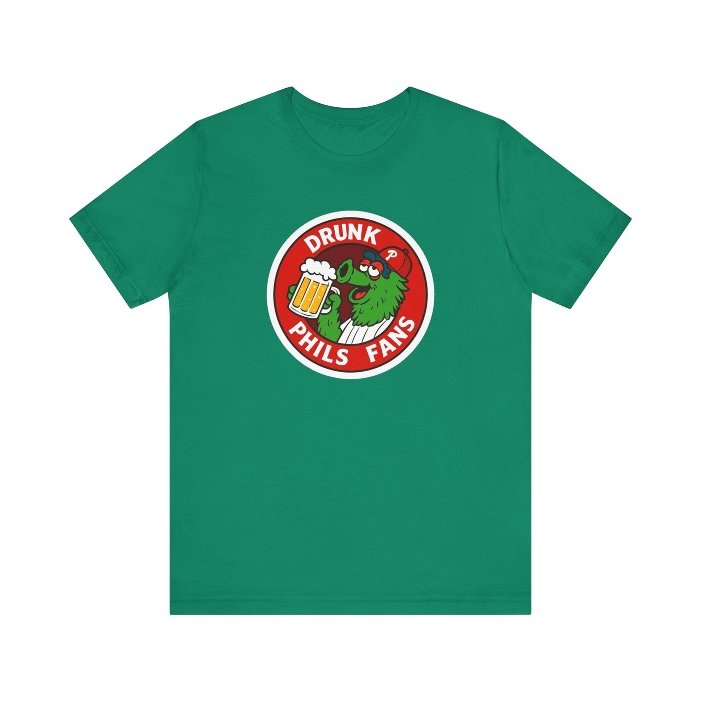 DRUNK-NATIC- Drunk Phils Fans Tee, Unisex Jersey Short Sleeve Tee, Baseball Fan Shirt, Phillies Apparel, Party Wear, Gift for Sports Lovers