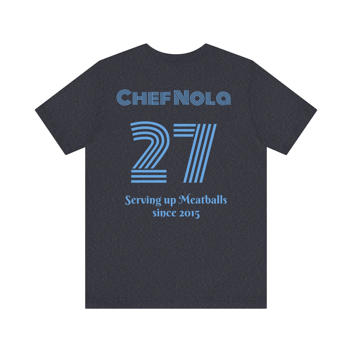 Chef Nola Drunk Phils Fans Crossed Bat Tee