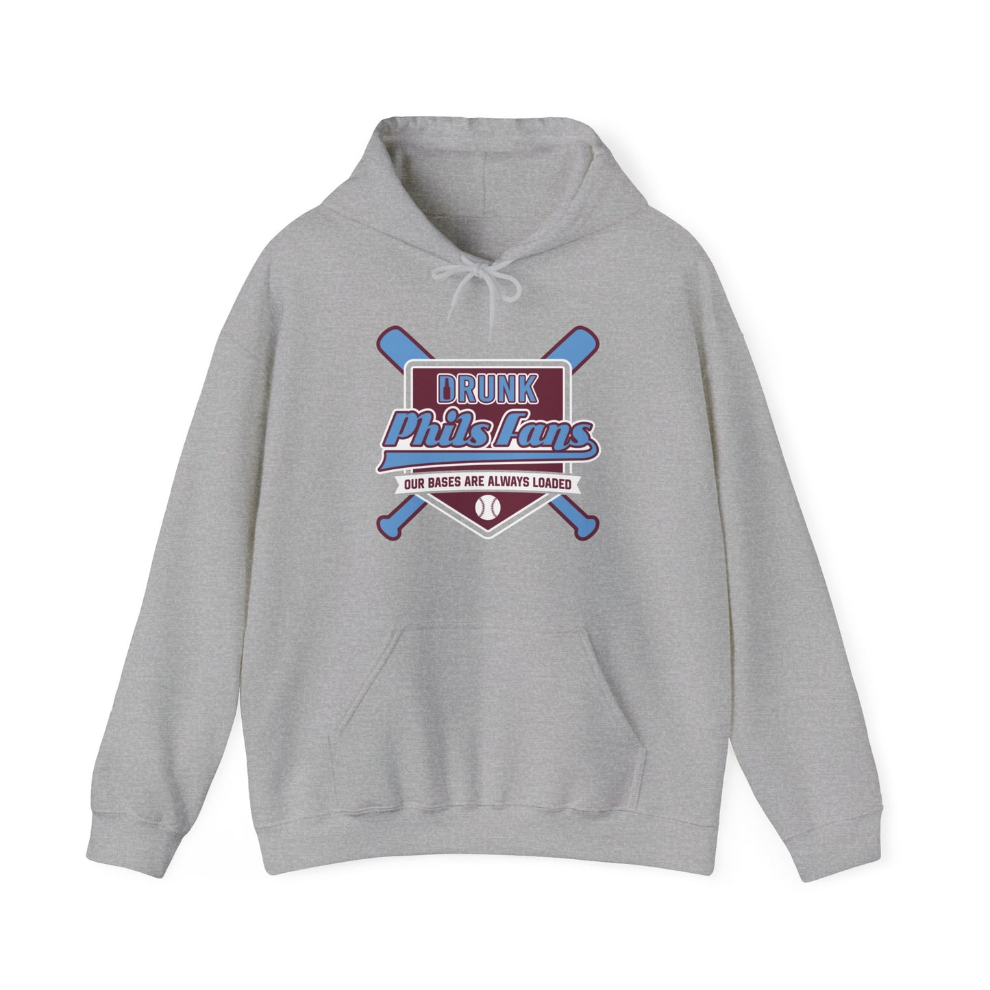 DPF Crossed Bats Hooded Sweatshirt