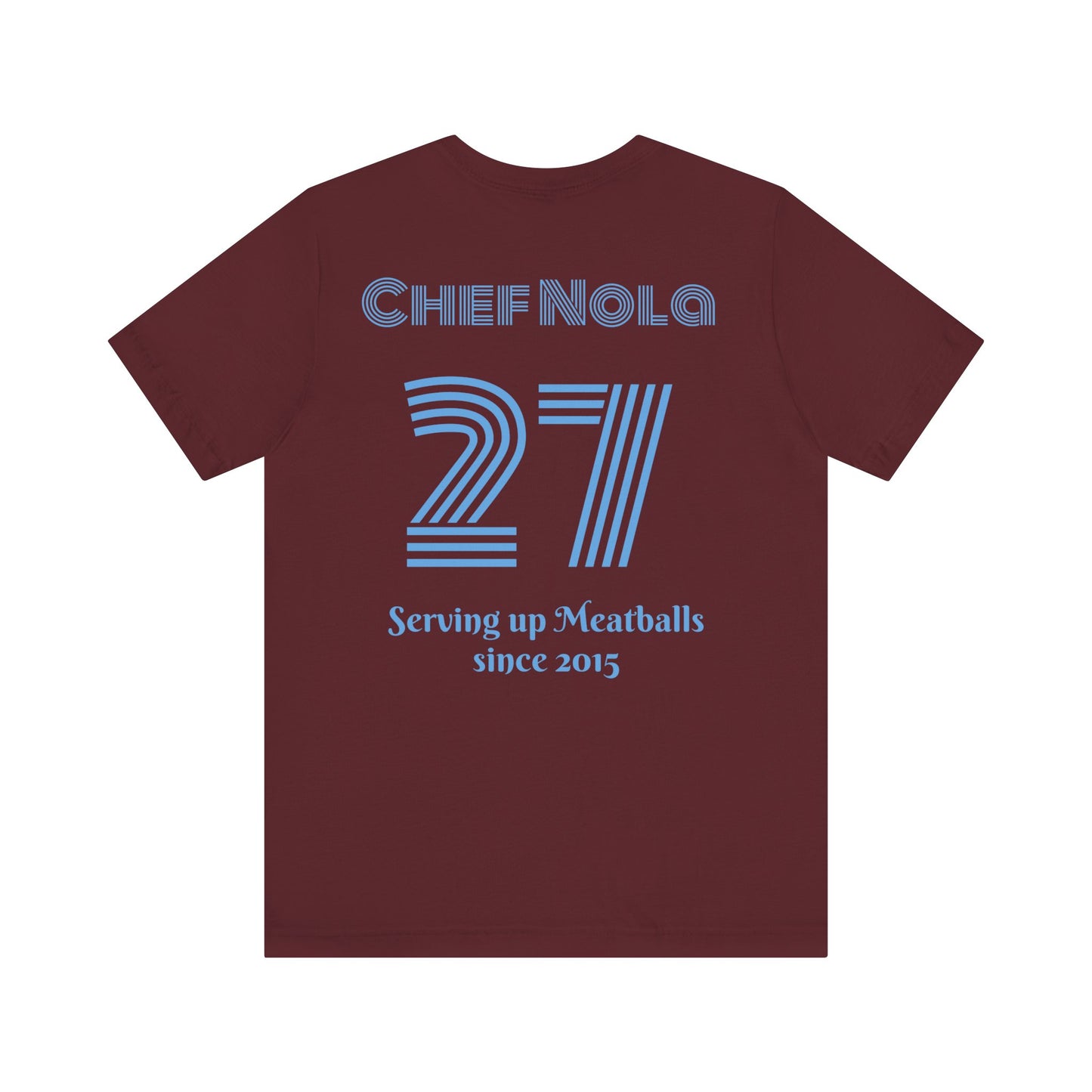 Chef Nola Drunk Phils Fans Crossed Bat Tee