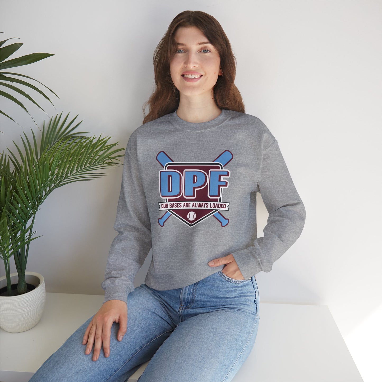 DPF Initials Crewneck Sweatshirt