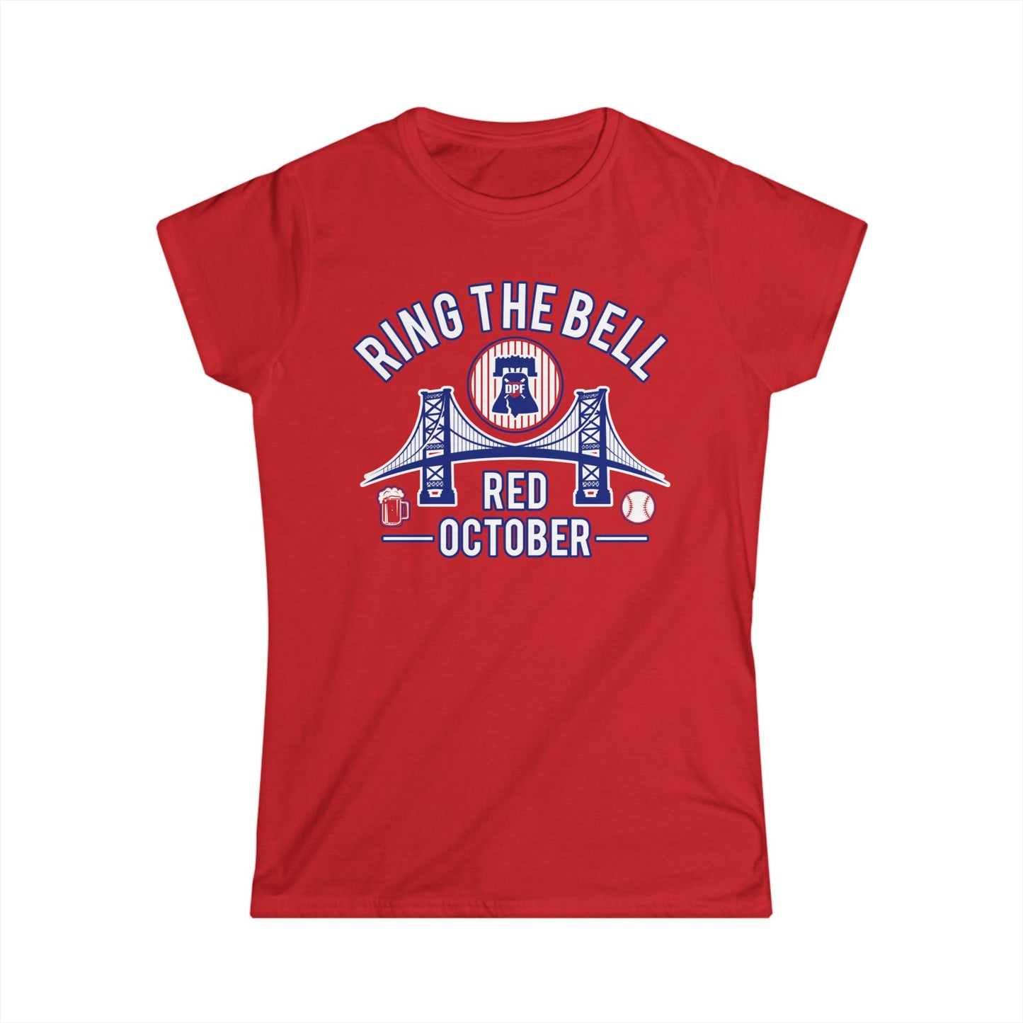 DPF Women's Red October Softstyle Tee