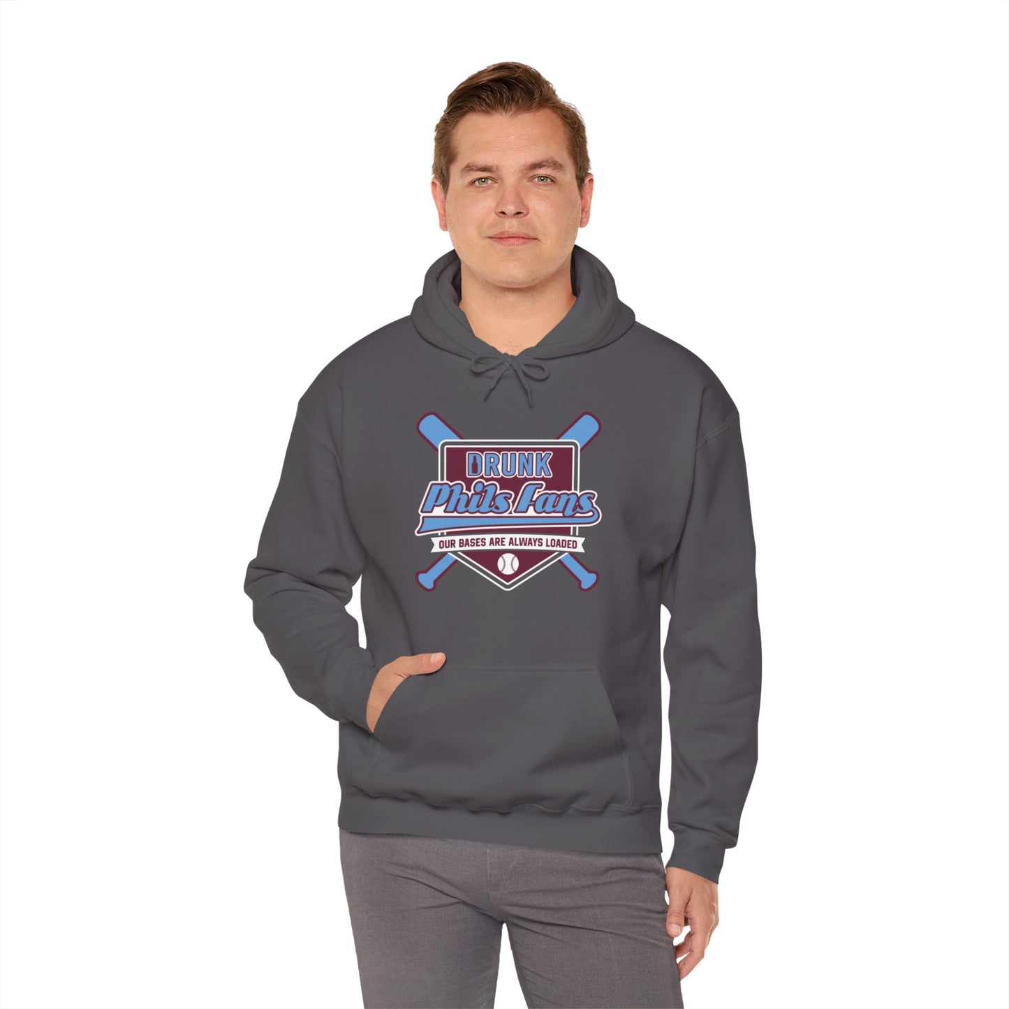 DPF Crossed Bats Hooded Sweatshirt