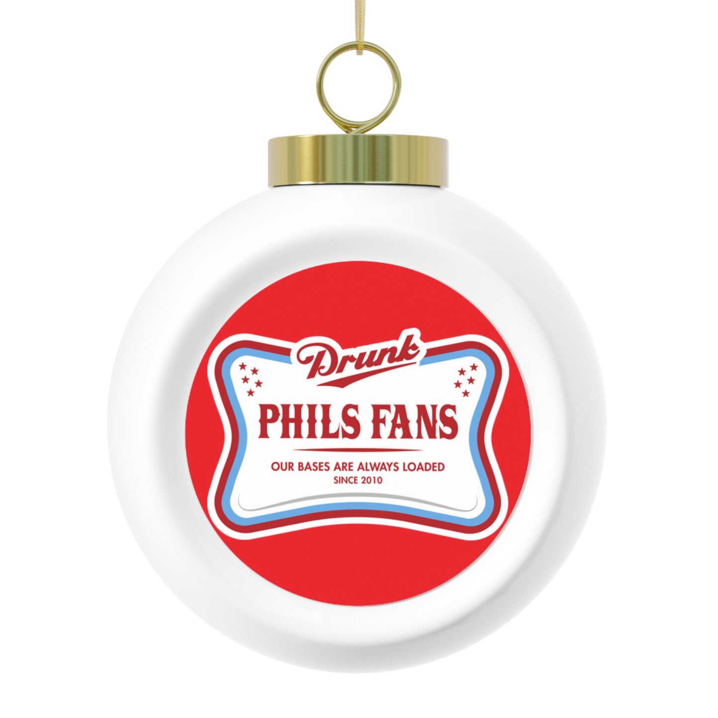 DPF  Christmas Ball Ornament, Holiday Decor, Unique Gift, Tree Ornament, Christmas Decoration, Festive Keepsake