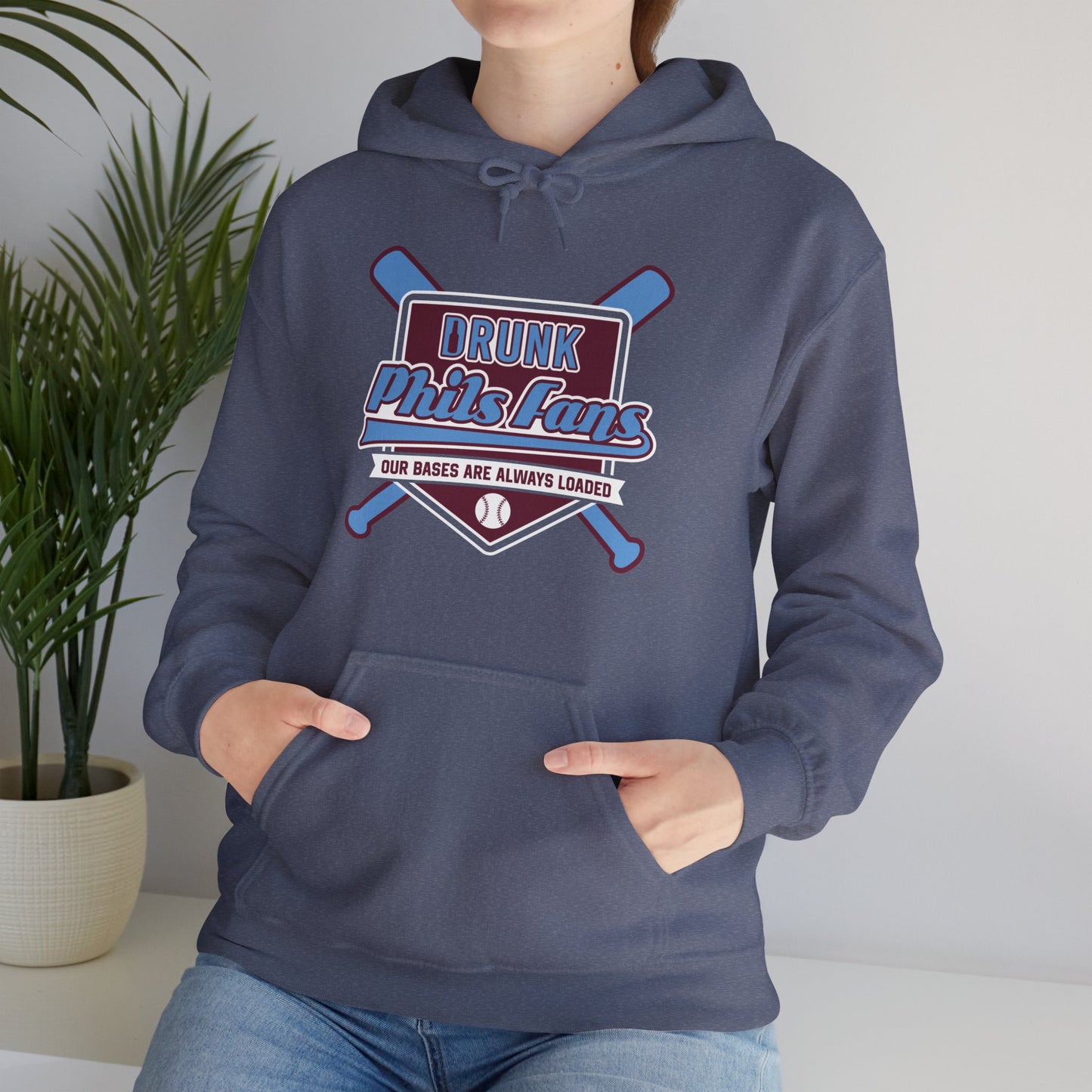 DPF Crossed Bats Hooded Sweatshirt