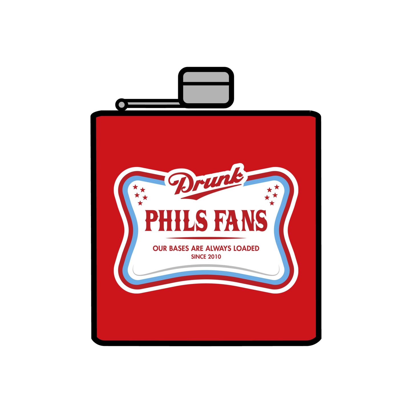 DPF Stainless Steel Flask, 6oz