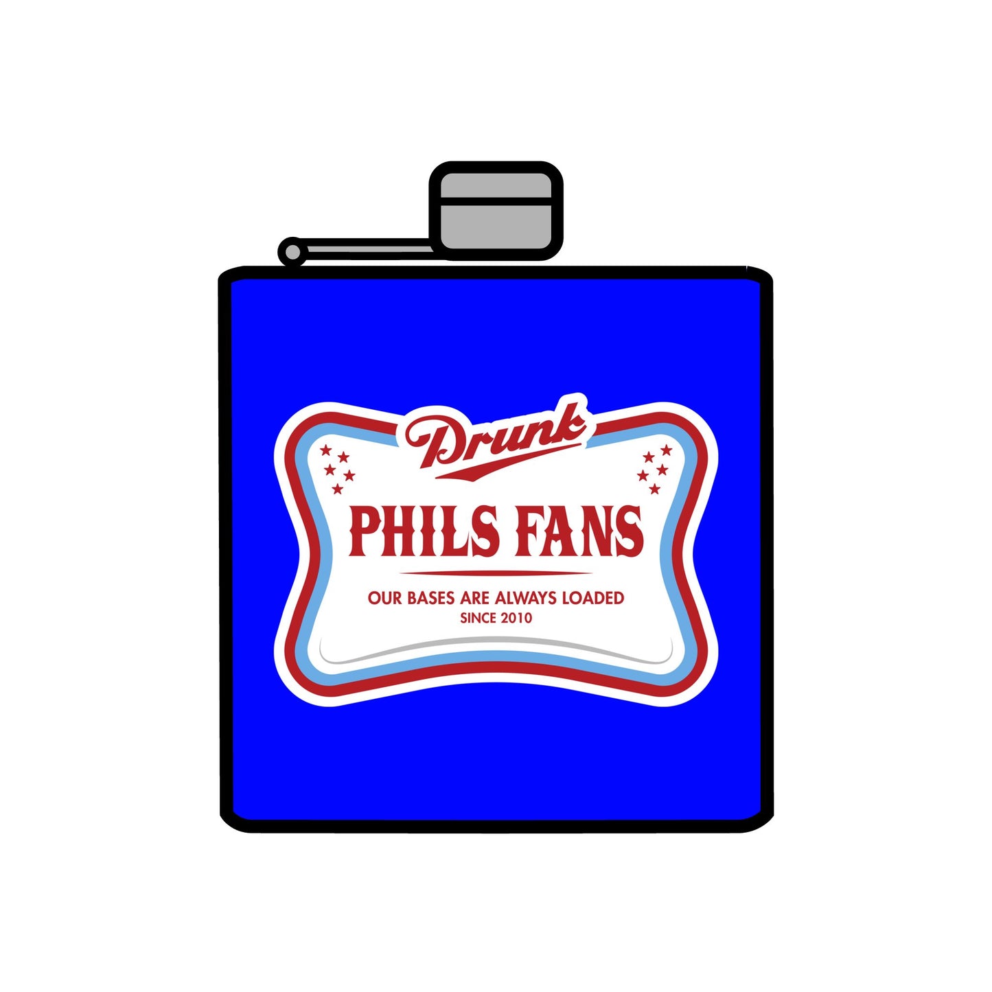 DPF Stainless Steel Flask, 6oz