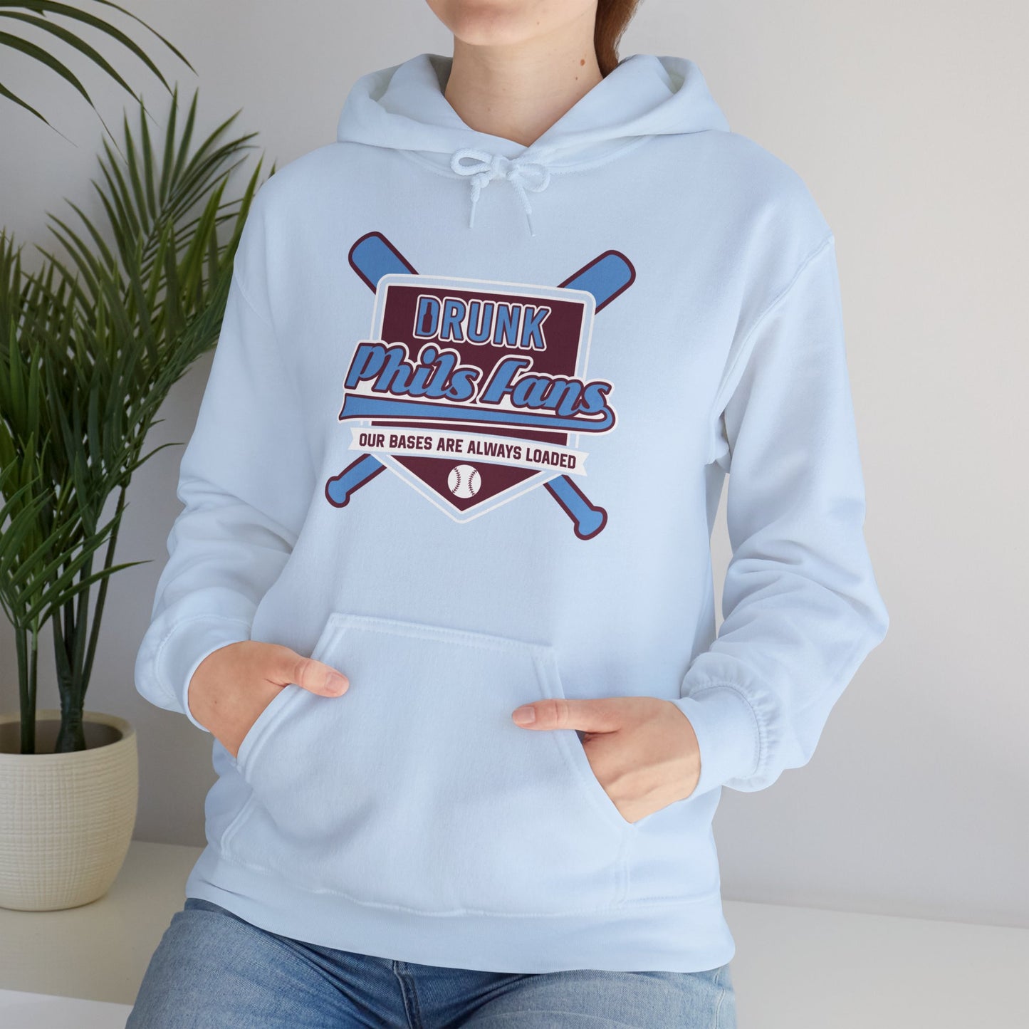 DPF Crossed Bats Hooded Sweatshirt