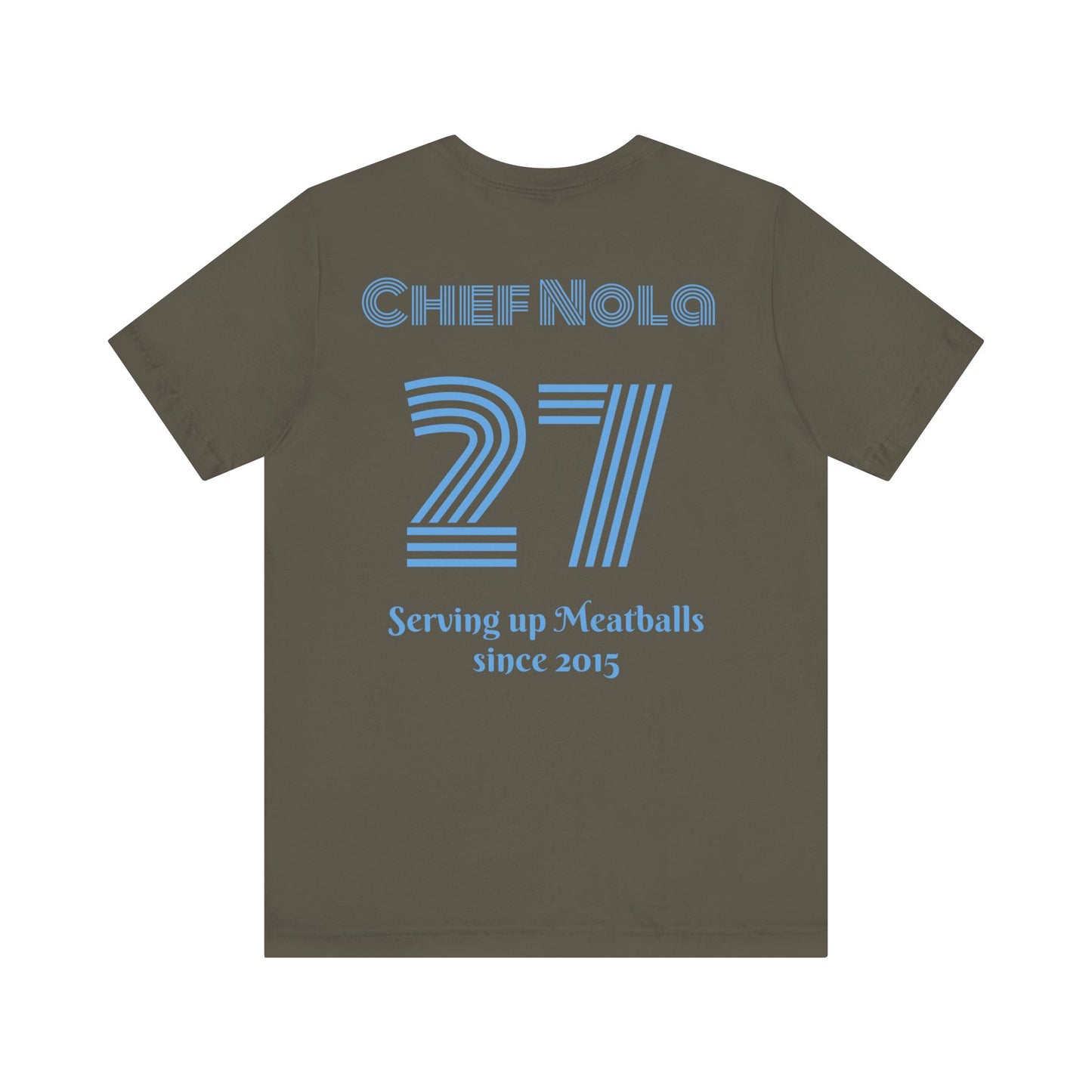 Chef Nola Drunk Phils Fans Crossed Bat Tee