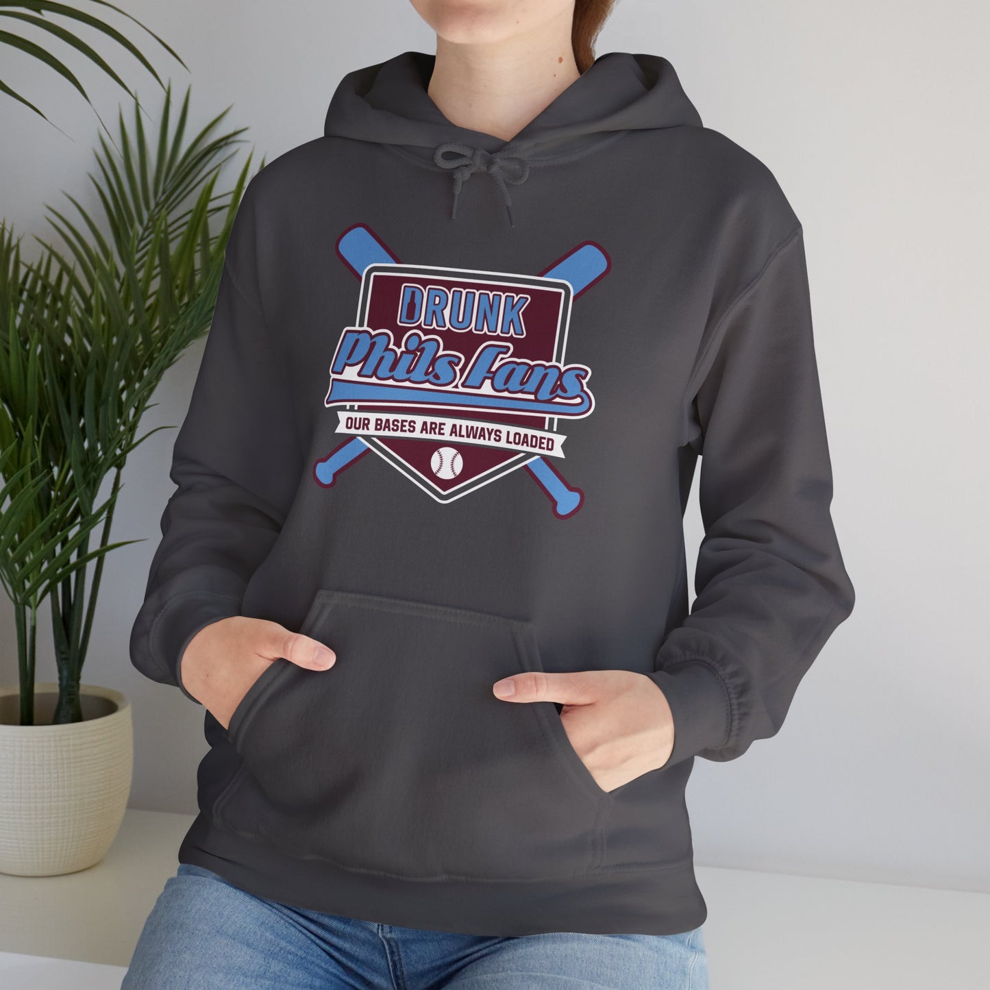 DPF Crossed Bats Hooded Sweatshirt