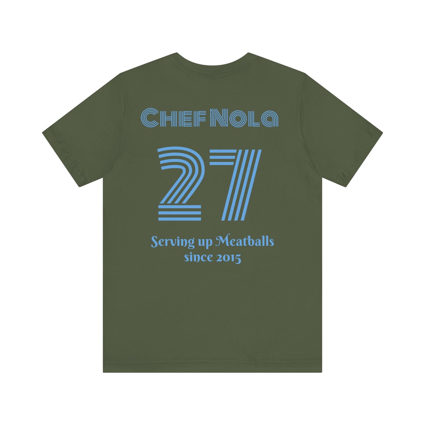 Chef Nola Drunk Phils Fans Crossed Bat Tee