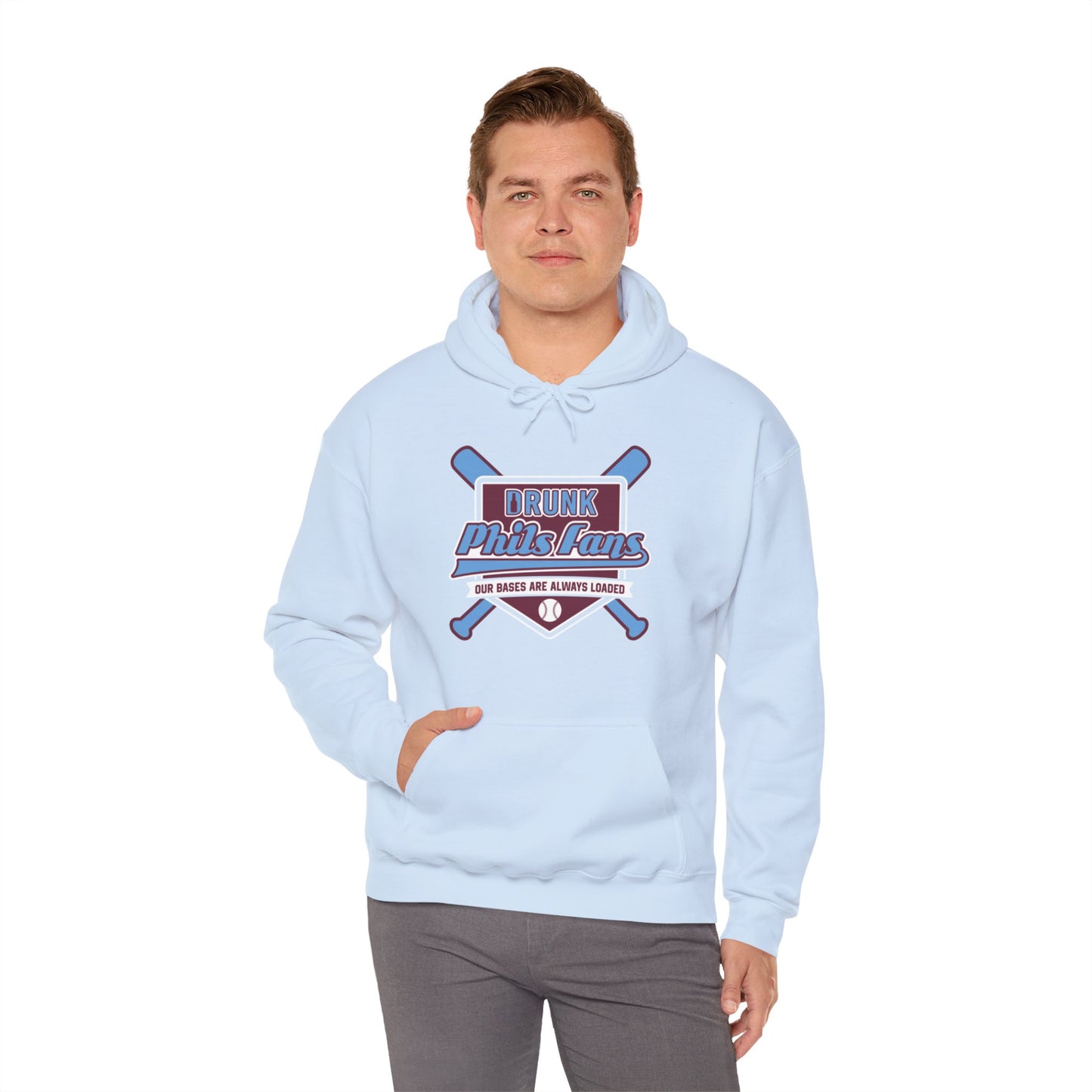 DPF Crossed Bats Hooded Sweatshirt