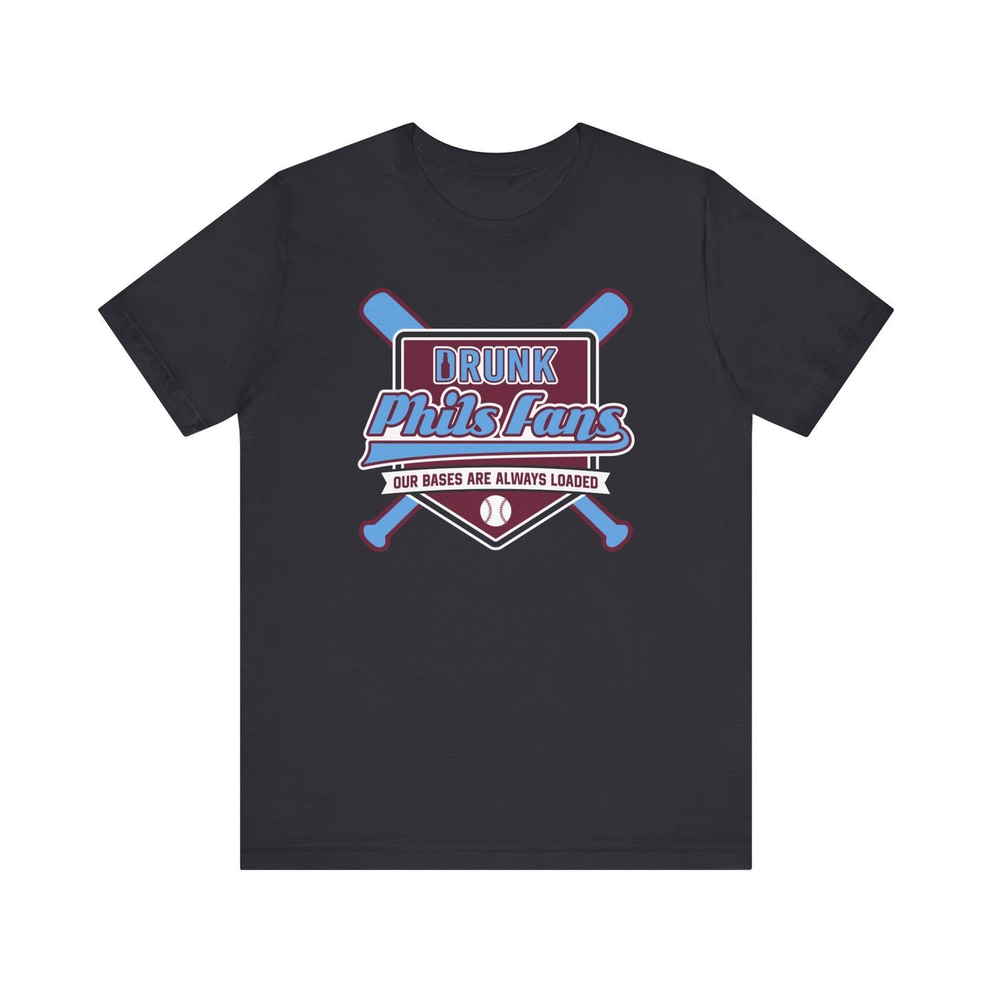 Chef Nola Drunk Phils Fans Crossed Bat Tee