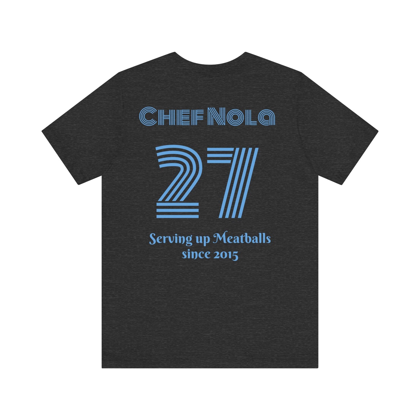 Chef Nola Drunk Phils Fans Crossed Bat Tee