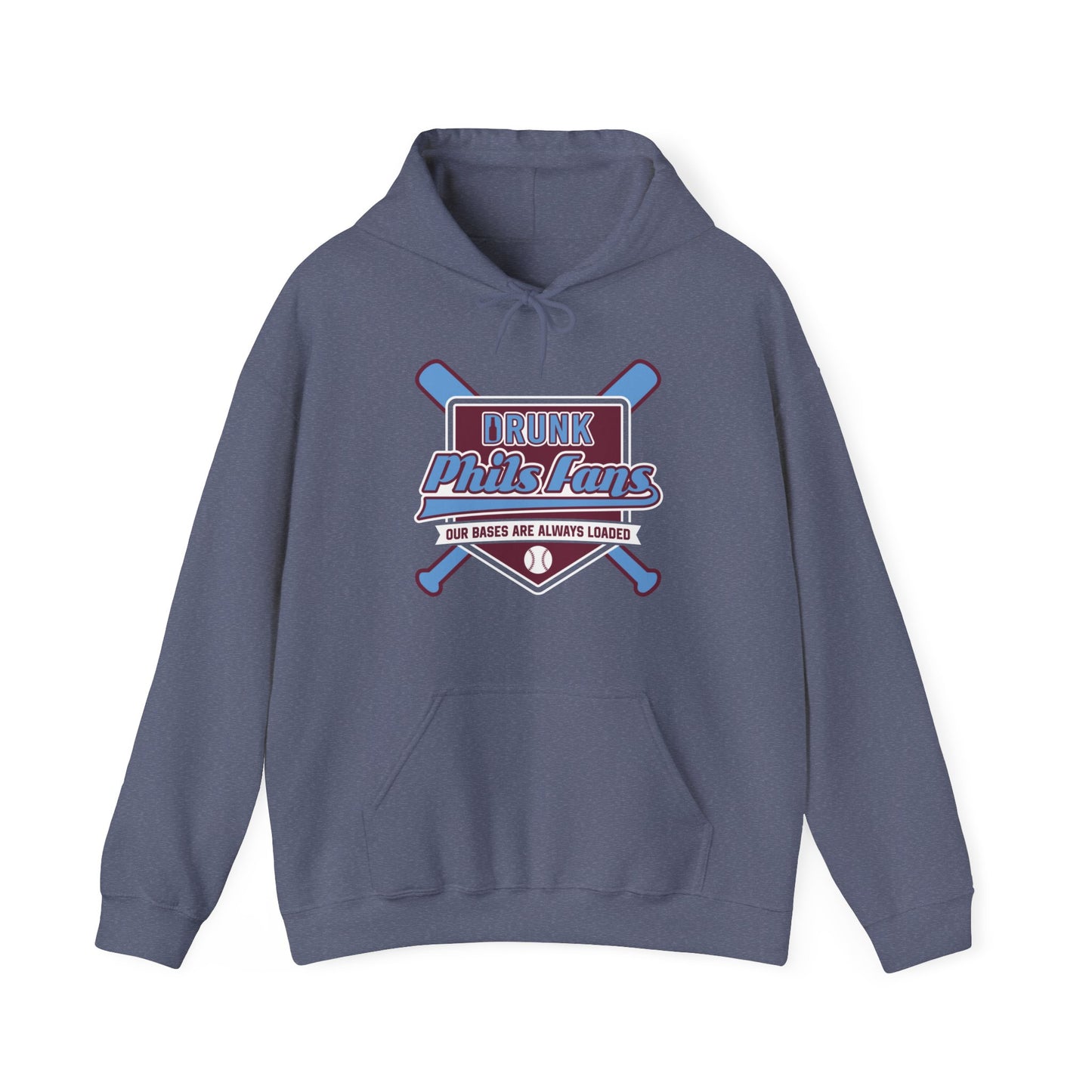 DPF Crossed Bats Hooded Sweatshirt